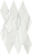 Charme Advance Mosaico Diamond Platinum White 28х48 Мозаика Белая