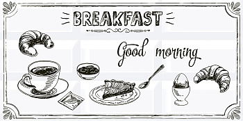 Vogue Breakfast 1 20х40,5 Декор