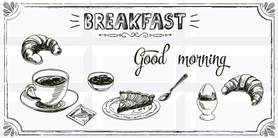 Vogue Breakfast 1 20х40,5 Декор