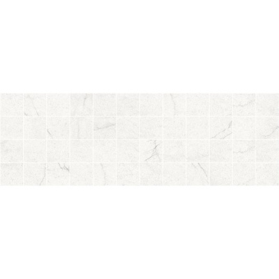 Rock 20х60 MM11186 Декор белый мозаичный
