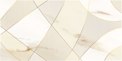 Calacatta Royal Geometria 31,5х63 Декор