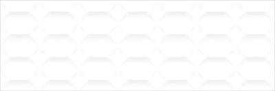 Satin White Hexa 30x90 Плитка настенная