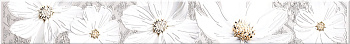 Sfumato Grey Floret 6х50,5 Бордюр