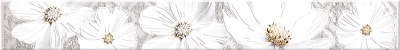 Sfumato Grey Floret 6х50,5 Бордюр