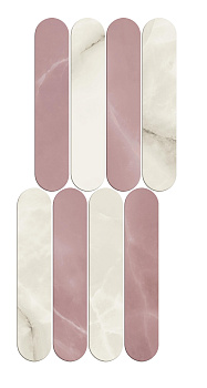 Symphonyx Crystal Rose Ellipse Lap. 23,5x56 Декор