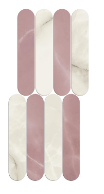 Symphonyx Crystal Rose Ellipse Lap. 23,5x56 Декор