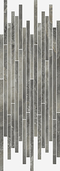 Charme Deluxe Strip Grigio Orobico 26х75 Декор Серый