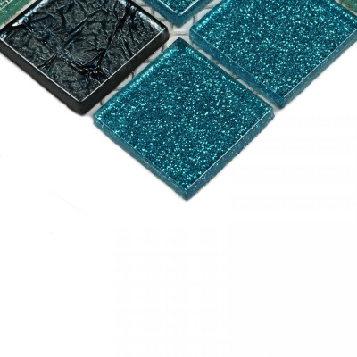Bonaparte Breeze 30x30x4 (чип 25x25 мм) Мозаика стеклянная, фольгированная