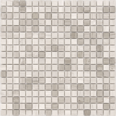 Pietrine 4 Travertino Silver Pol 30,5x30,5 Мозаика 