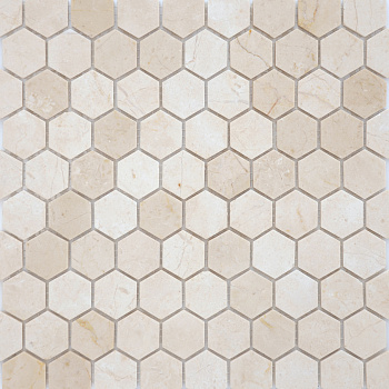Pietrine Hexagonal Crema Marfil Hex Mat 28,5x30,5 Мозаика 