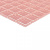 Bonaparte Pink Glass 30x30x4 (чип 25x25 мм) Мозаика стеклянная