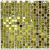 Bonaparte Mirror Gold 30x30x4 (чип 15x15 мм) Мозаика стеклянная, зеркальная