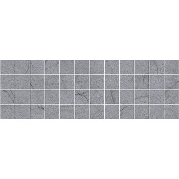 Rock 20х60 MM11187 Декор серый мозаичный