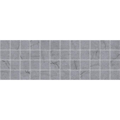 Rock 20х60 MM11187 Декор серый мозаичный