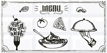 Vogue Breakfast 4 20х40,5 Декор