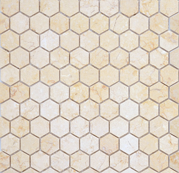 Pietrine Hexagonal Botticino Hex Mat 28,5x30,5 Мозаика 