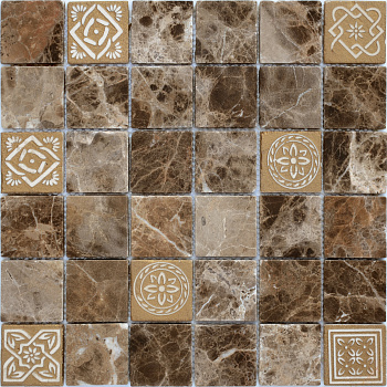 Art Stone Art Emperador Dark Mat 30x30 Мозаика 