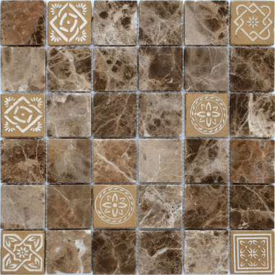 Art Stone Art Emperador Dark Mat 30x30 Мозаика 