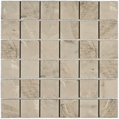 Bonaparte Status Grey 30,3x30,3x6 (чип 48x48 мм) Мозаика керамогранитная
