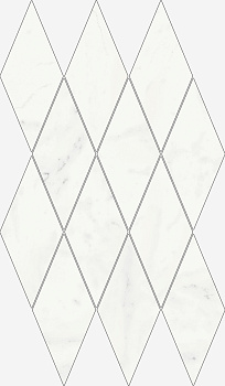 Charme Deluxe Diamond Bianco Michelangelo 28х48 Декор Белый