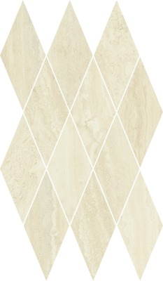 Charme Advance Mosaico Diamond Alabastro White 28х48 Мозаика Светло-бежевая