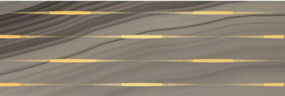 Agat Lines 20х60 Декор кофейный 
