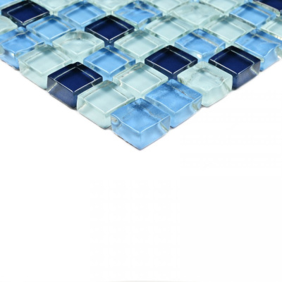 Bonaparte Blue Drops 30x30x8 (чип 15x15 мм) Мозаика стеклянная