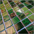 Bonaparte Verde 32,7x32,7x4 (чип 20x20 мм) Мозаика стеклянная, с авантюрином