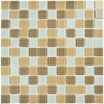 Bonaparte Raf Coffee 30x30x4 (чип 25x25 мм) Мозаика стеклянная