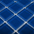 Bonaparte Deep Blu 30x30x4 (чип 25x25 мм) Мозаика стеклянная