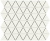 Bonaparte Reno White matt 25,2x29,1x6 (чип 39x45 мм) Мозаика керамогранитная