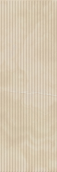 Charme Evo Inserto Wave Onyx 25х75 Плитка настенная Бежевая
