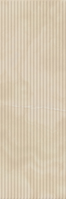 Charme Evo Inserto Wave Onyx 25х75 Плитка настенная Бежевая