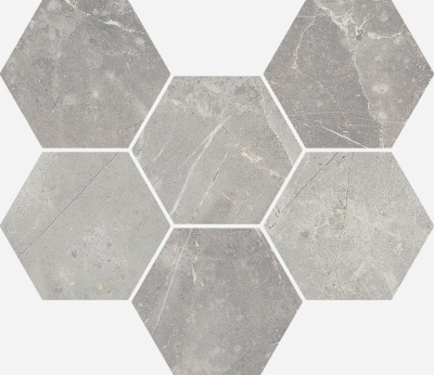 Charme Evo Mosaico Hexagon Imperiale 25х29 Мозаика Серая