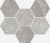 Charme Evo Mosaico Hexagon Imperiale 25х29 Мозаика Серая