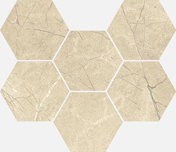 Charme Extra Hexagon Mosaico Arcadia 25х29 Мозаика Бежевая Charme Extra Hexagon Mosaico Arcadia 25х29 Мозаика Бежевая