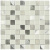 Bonaparte Titan Silver 31,8x31,8x4 (чип 30x30 мм) Мозаика стеклянная с металл. вставками